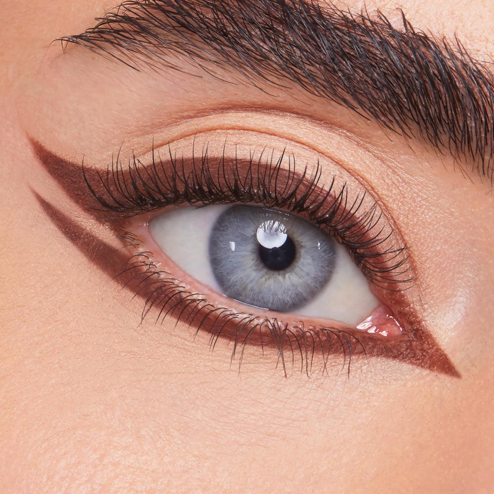 ColourPop BFF Creme Gel Liner winged look boosts drama.