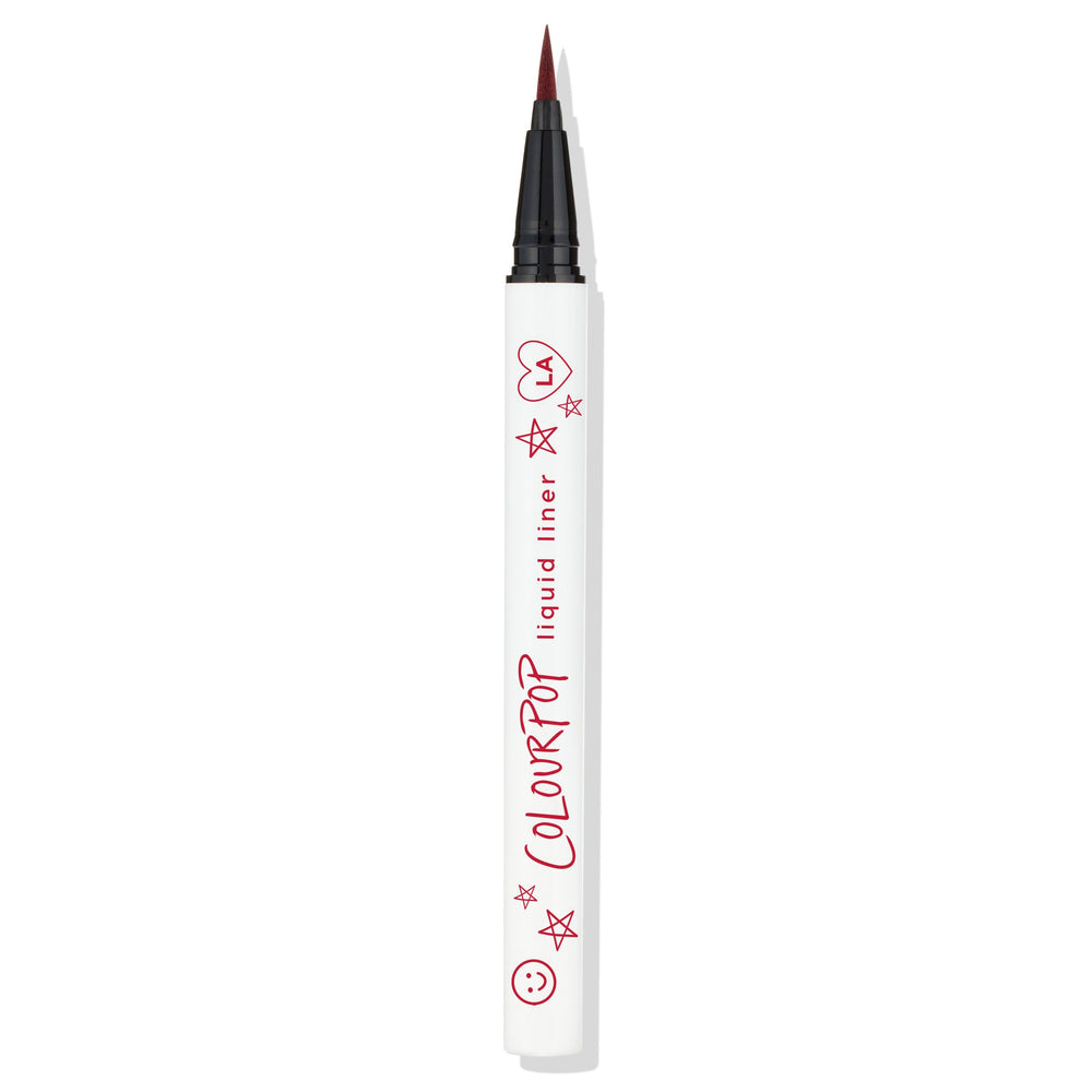 ColourPop BFF Liquid Liner precision tip shows easy control for clean lines.