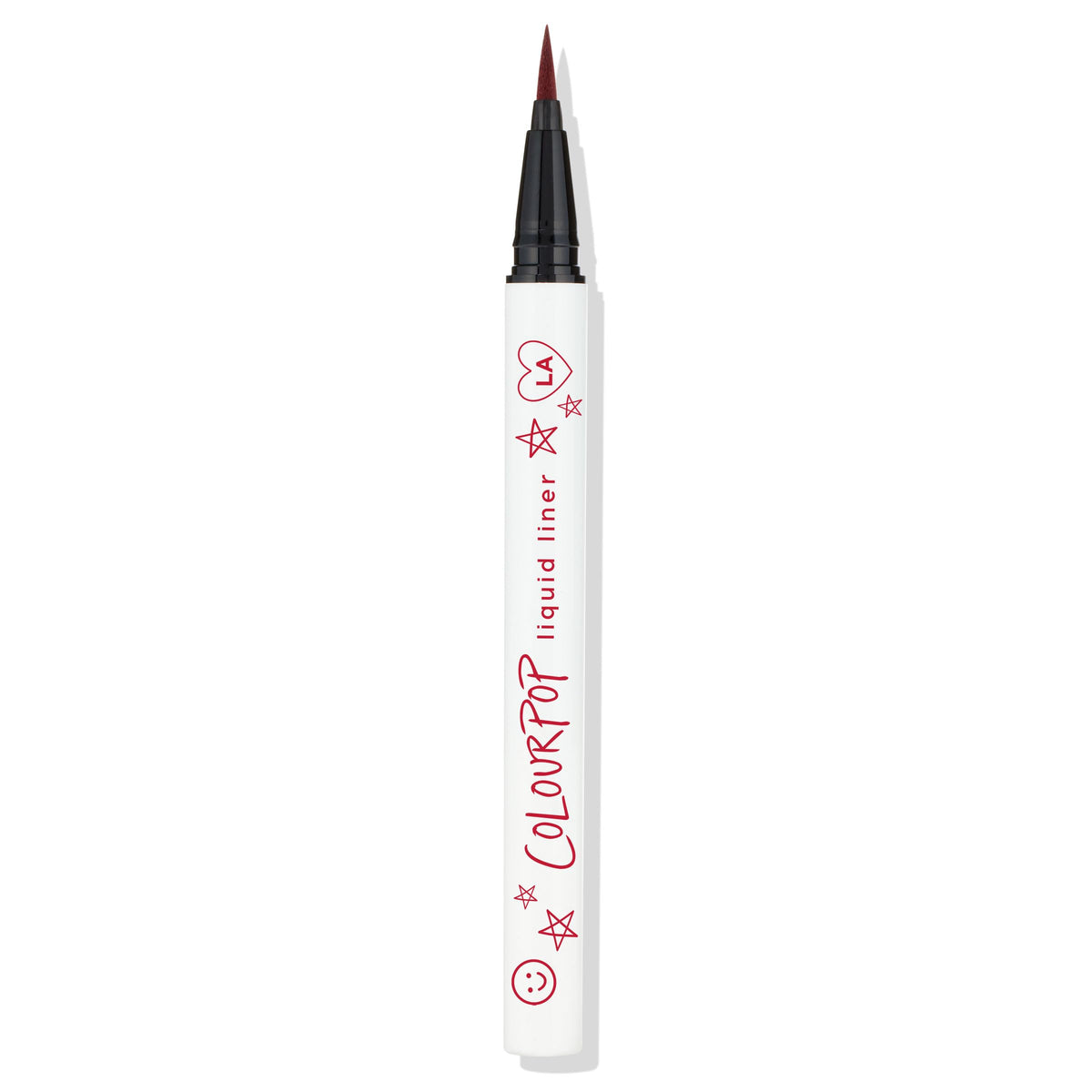 ColourPop BFF Liquid Liner precision tip shows easy control for clean lines.