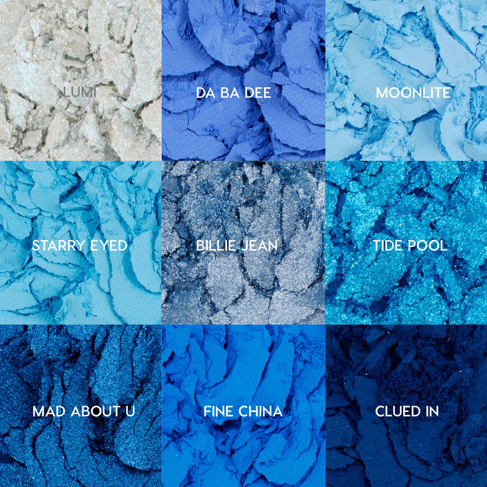 ColourPop Blue Moon duochrome shade adds depth with shifting color.