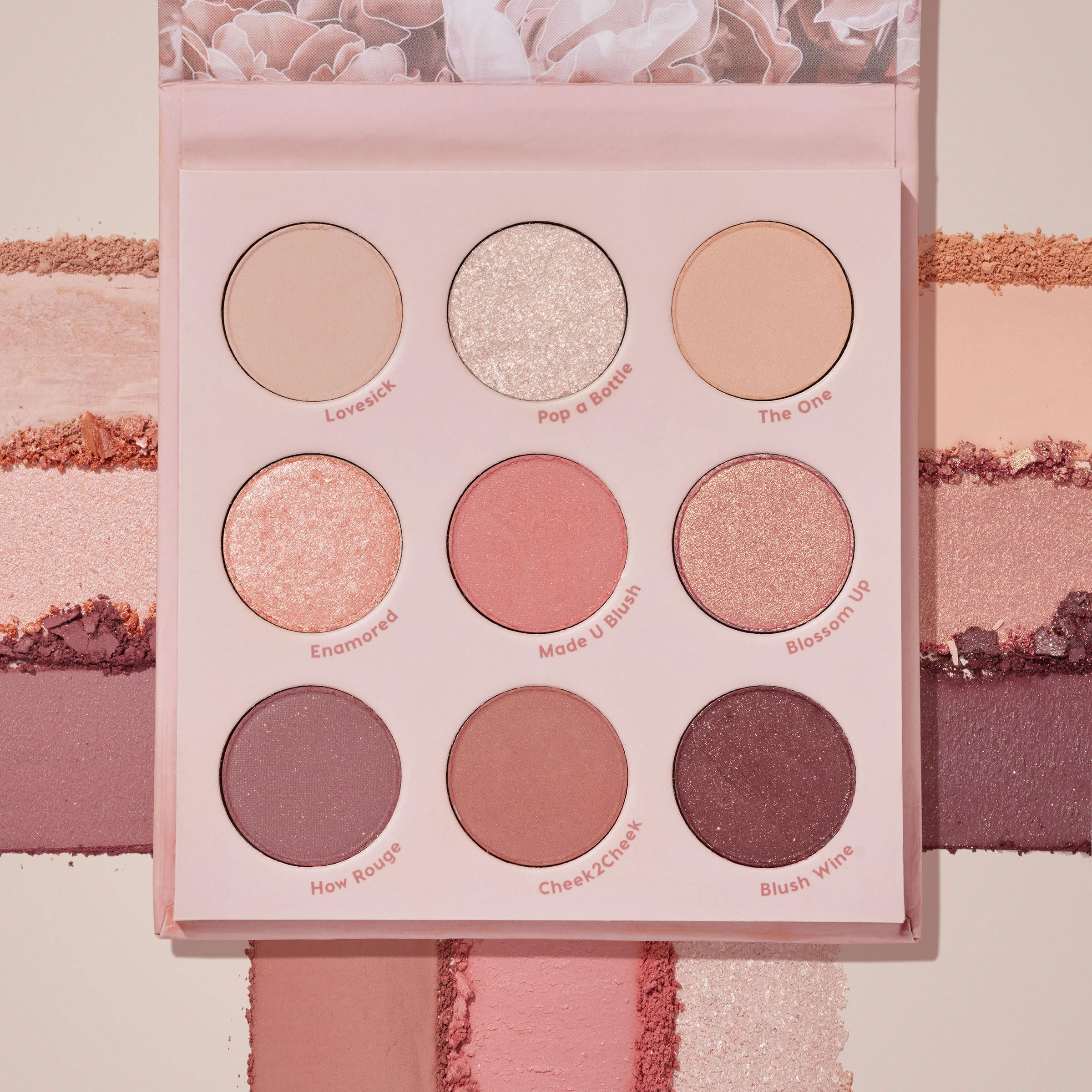 ColourPop Blush Crush swatches reveal rich metallic and matte finishes for everyday or evening wear.