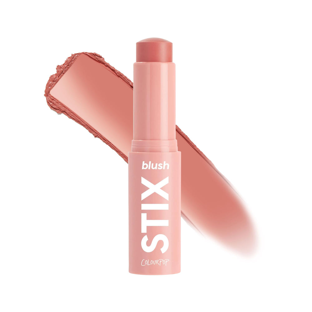 ColourPop Blush Stix closeup shows creamy texture for easy blendable color.