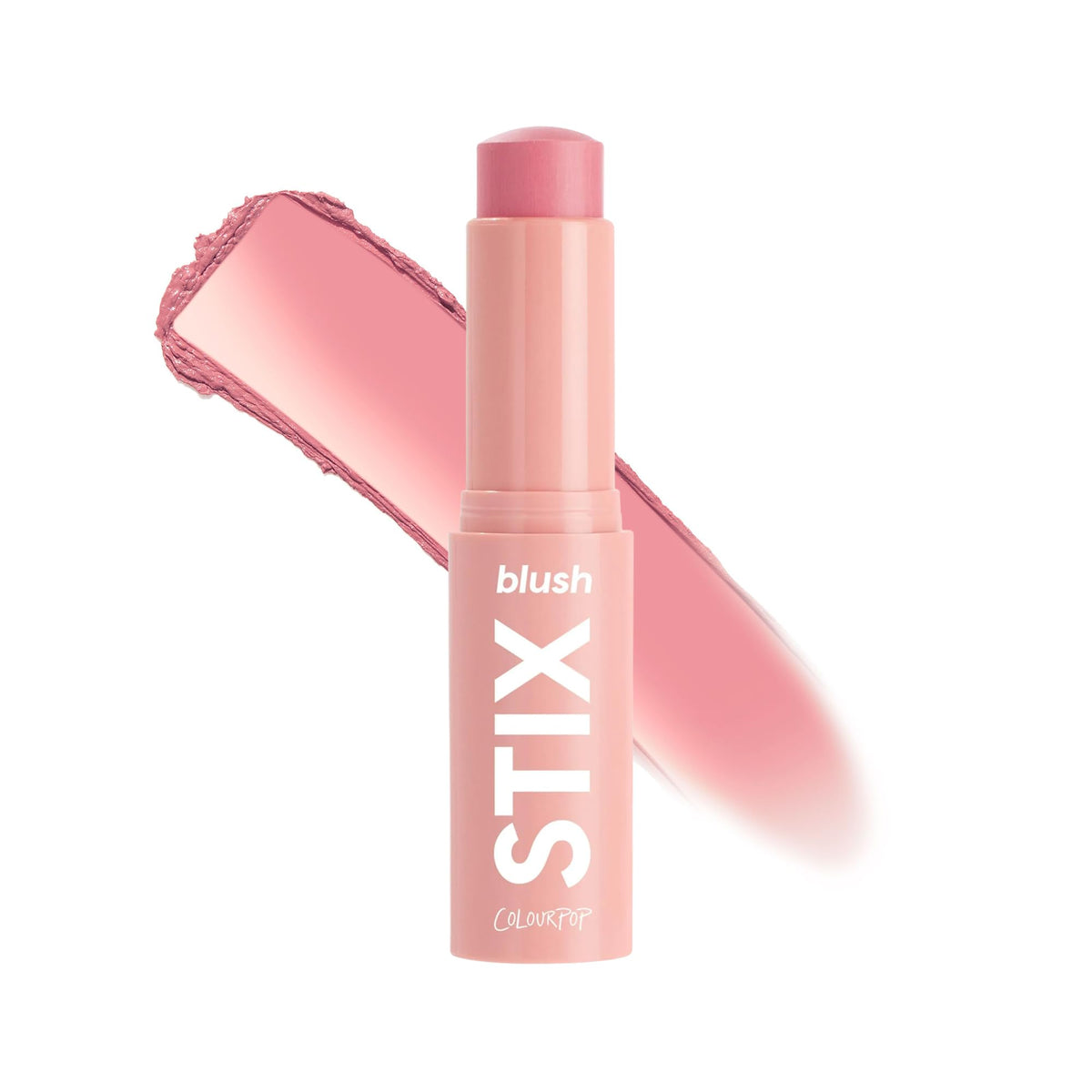 ColourPop Blush Stix cream blush stick glides on for a smooth, buildable flush.