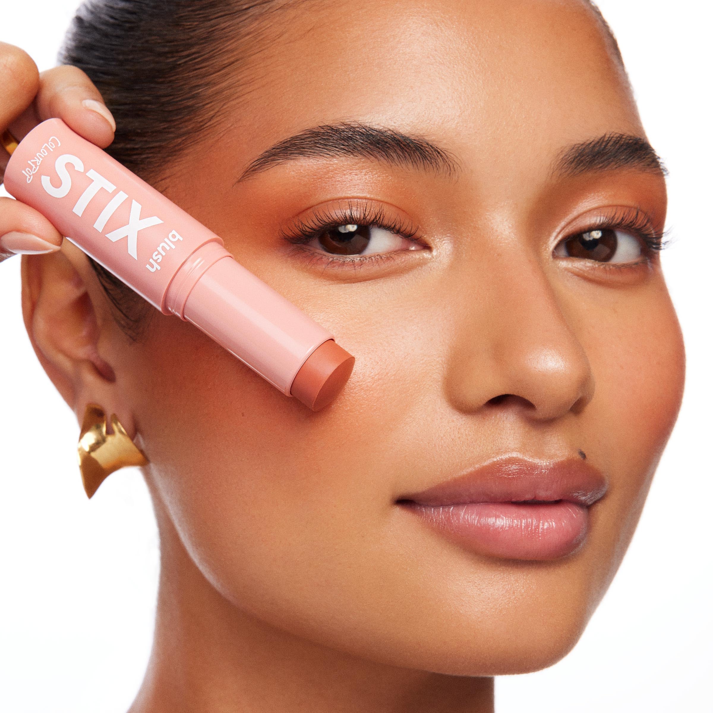 ColourPop Blush Stix versatile formula for cheeks, eyes, and lips.