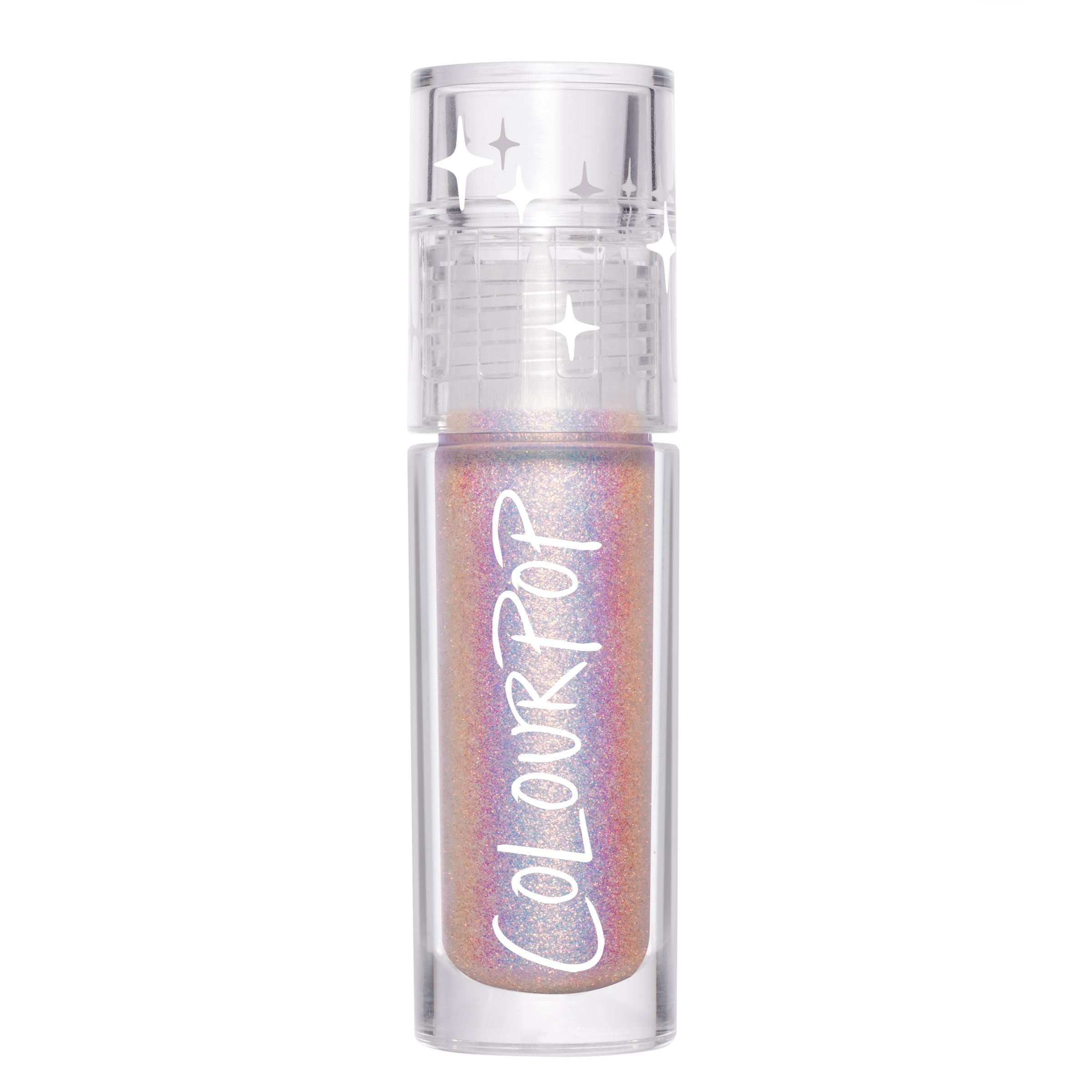 ColourPop Chrome Liquid Shadow Morpho swatch showing multichrome shift for dynamic color play.
