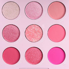 ColourPop Cloud Spun palette front view showing vibrant matte and metallic shades for versatile looks.