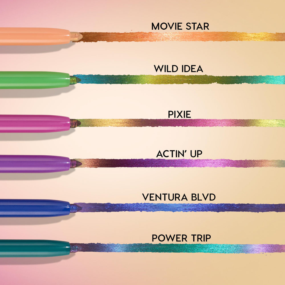 Smudge-proof finish of ColourPop Crème Gel Waterproof Eyeliner for daily wear.