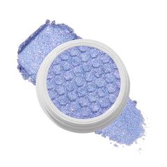 ColourPop Dream Much swatch in pale periwinkle with vivid pigment.