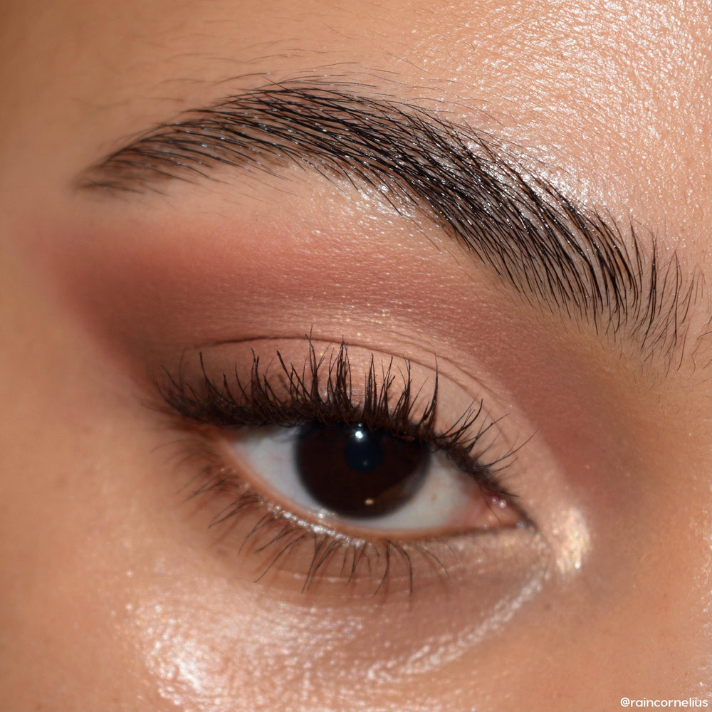 ColourPop Bare Necessities compact close-up highlights fine shimmer and precise shade pairing.