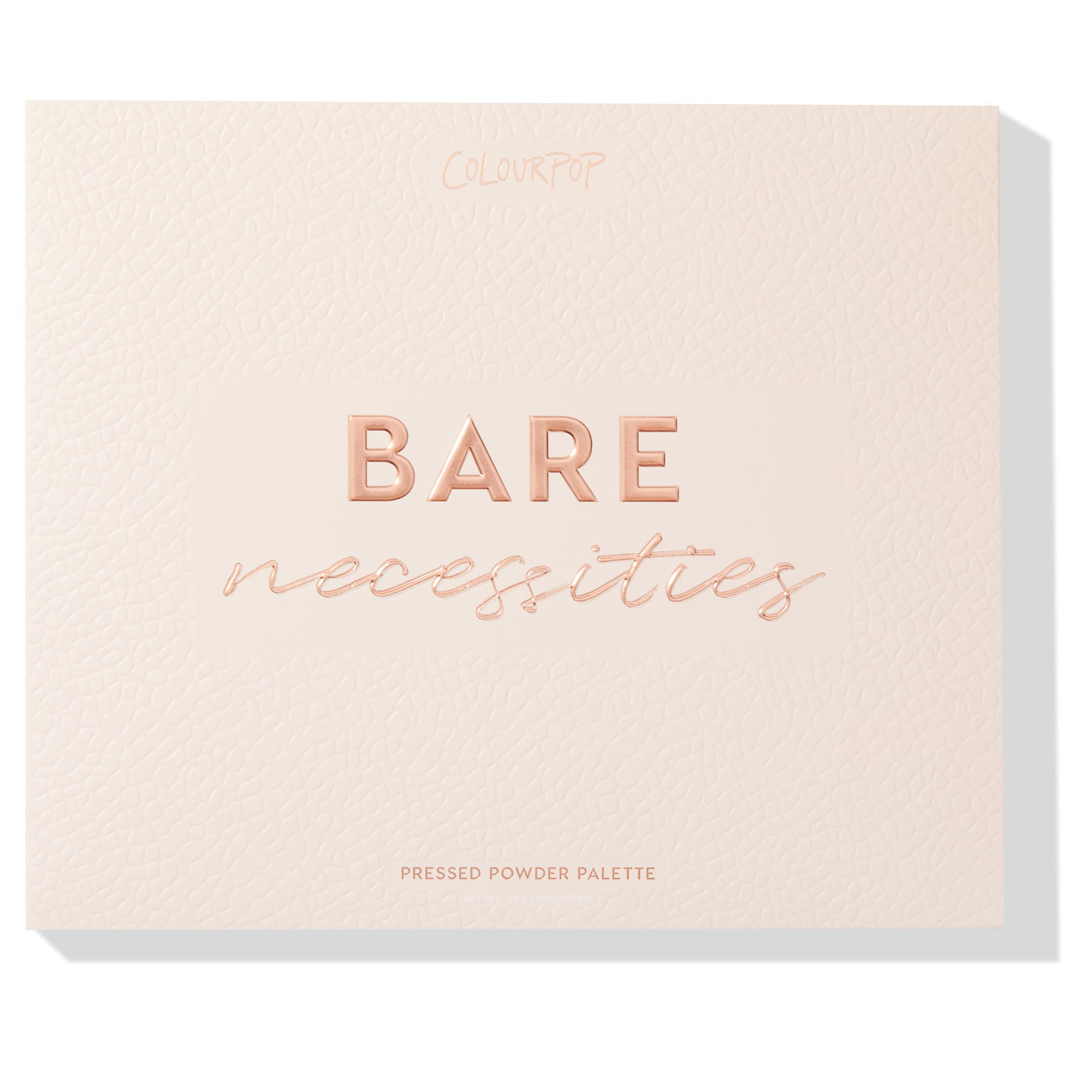 ColourPop Bare Necessities travel-size palette fits in a clutch for quick touch-ups.