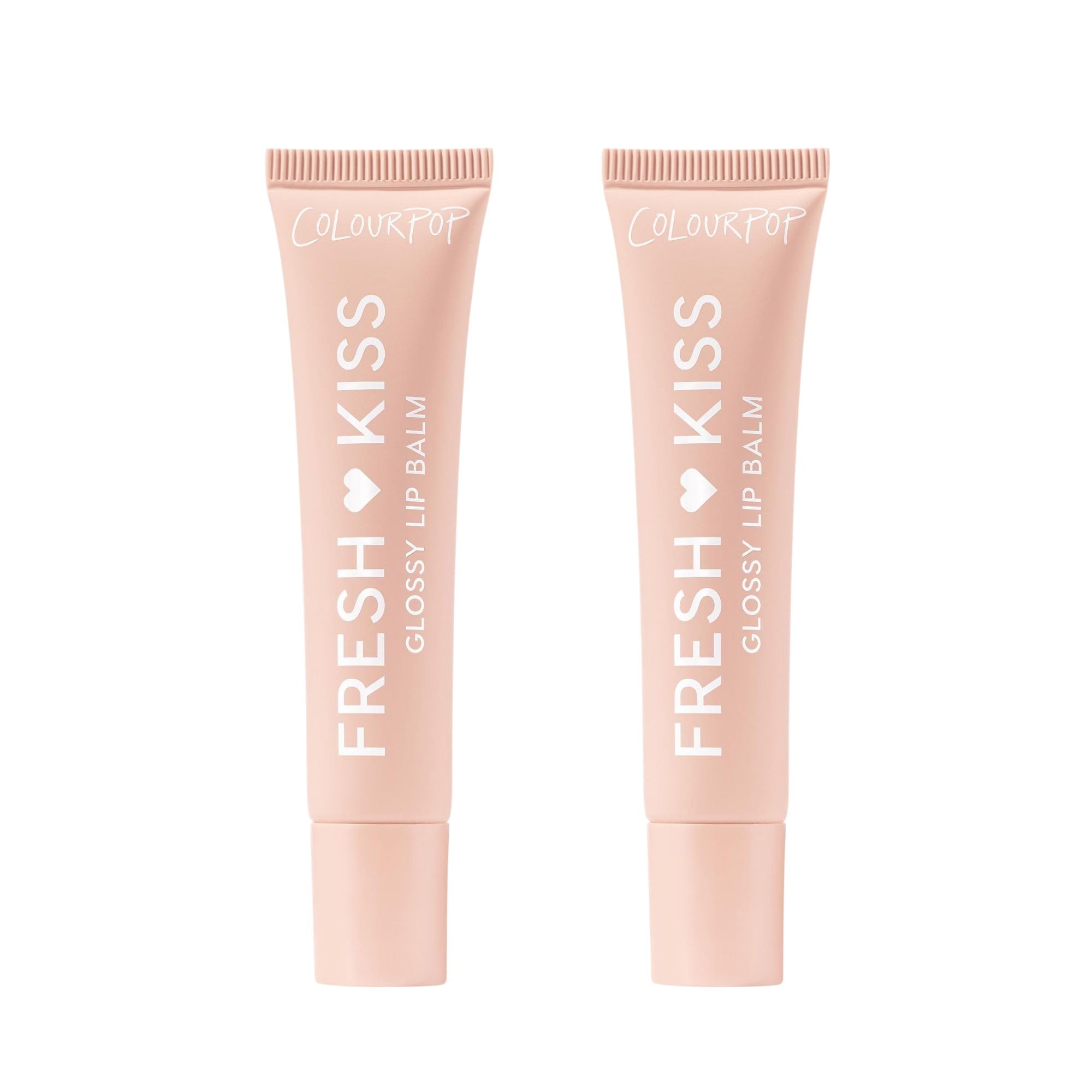 ColourPop Fresh Kiss Gloss Lip Balm Vanilla Cake two-pack for hydrated shine