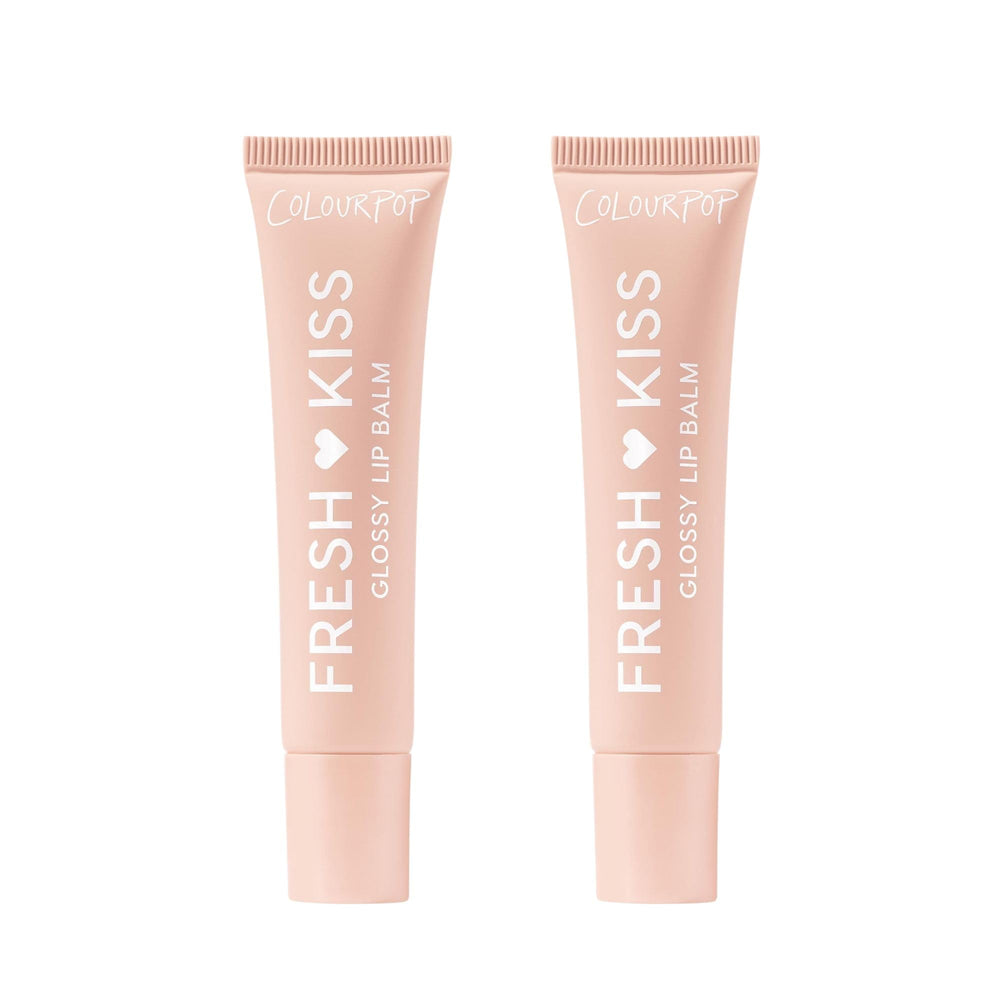 ColourPop Fresh Kiss Gloss Lip Balm Vanilla Cake two-pack for hydrated shine