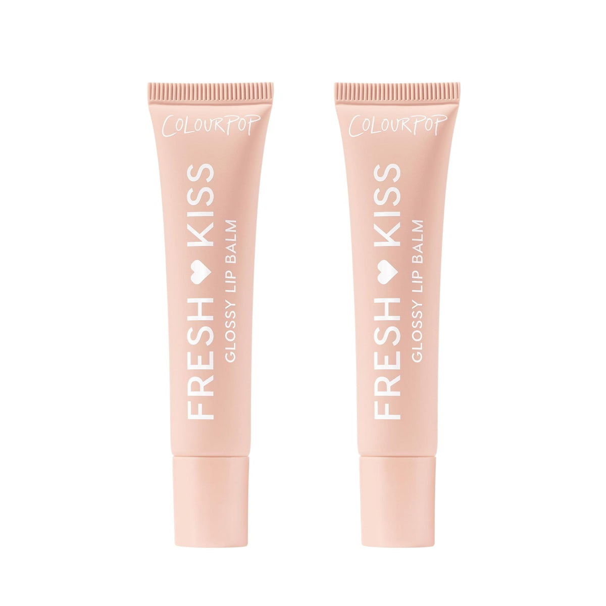 ColourPop Fresh Kiss Gloss Lip Balm Vanilla Cake two-pack for hydrated shine