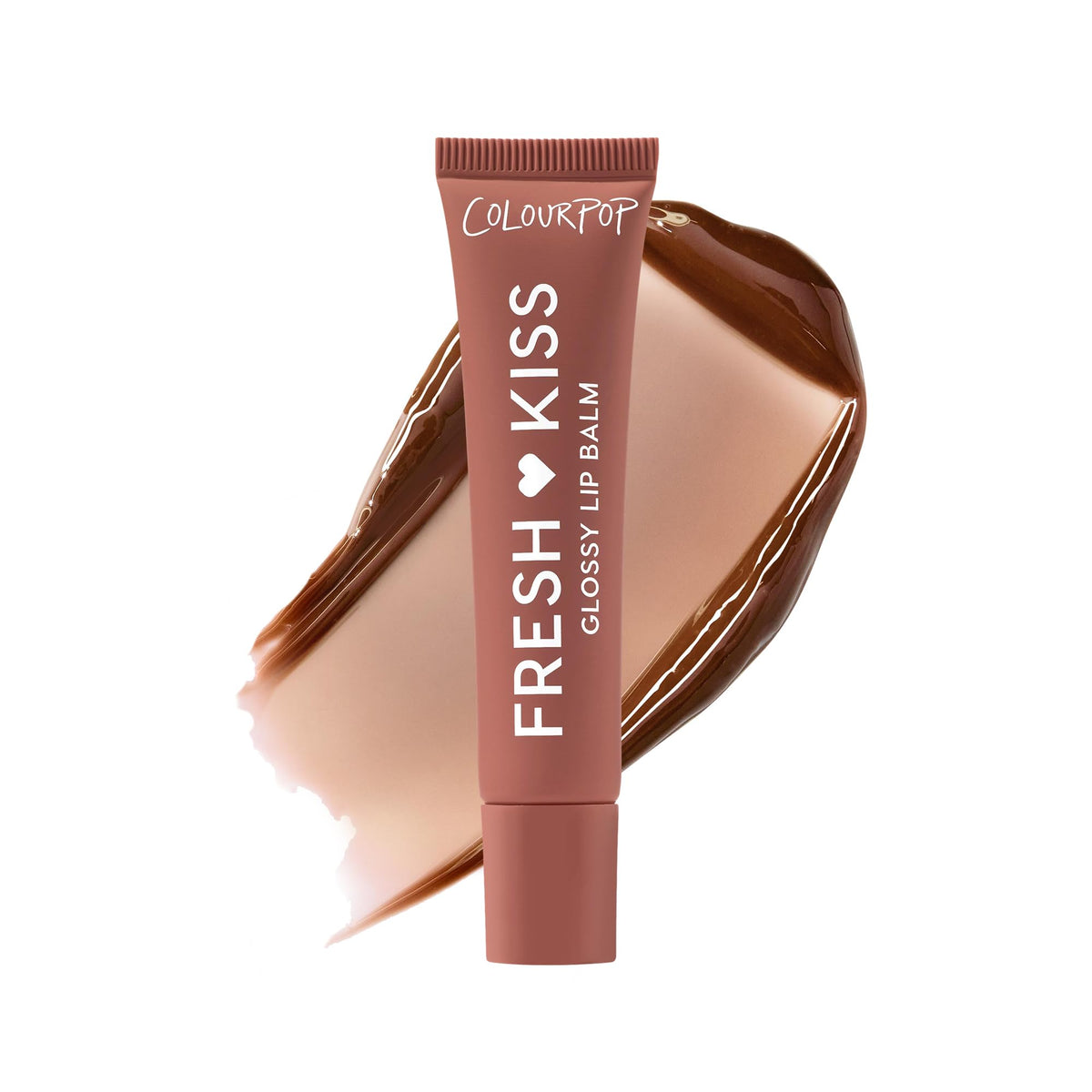 ColourPop Fresh Kiss Glossy Lip Balm Chocolate Milkshake delivers glossy hydration.