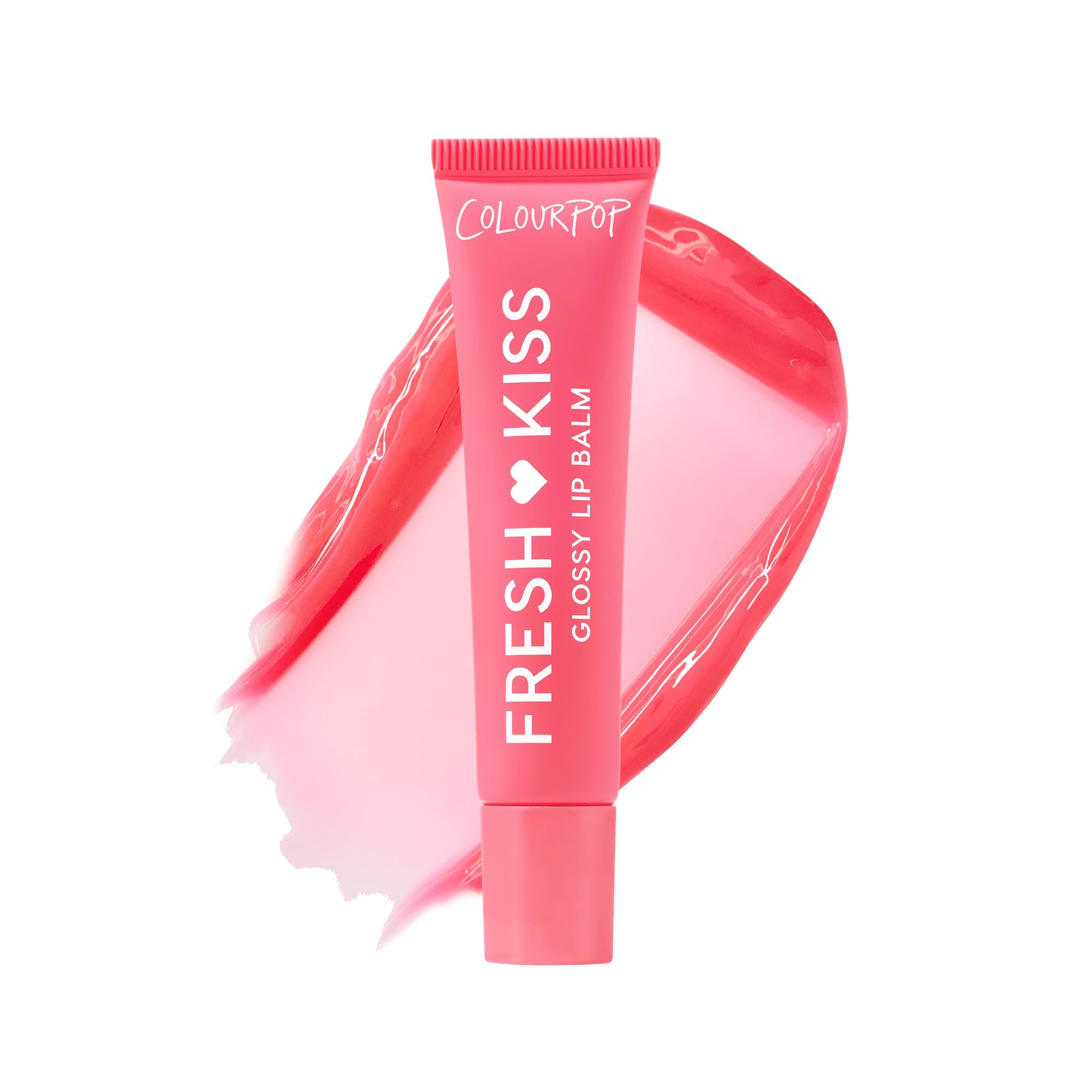 ColourPop Fresh Kiss glossy lip balm packshot showcasing hydration and radiant shine.