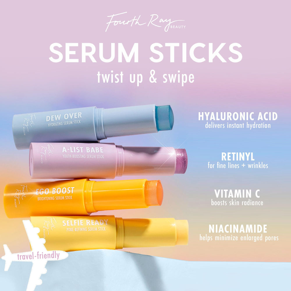ColourPop Hyaluronic Serum Stick packaging design on display