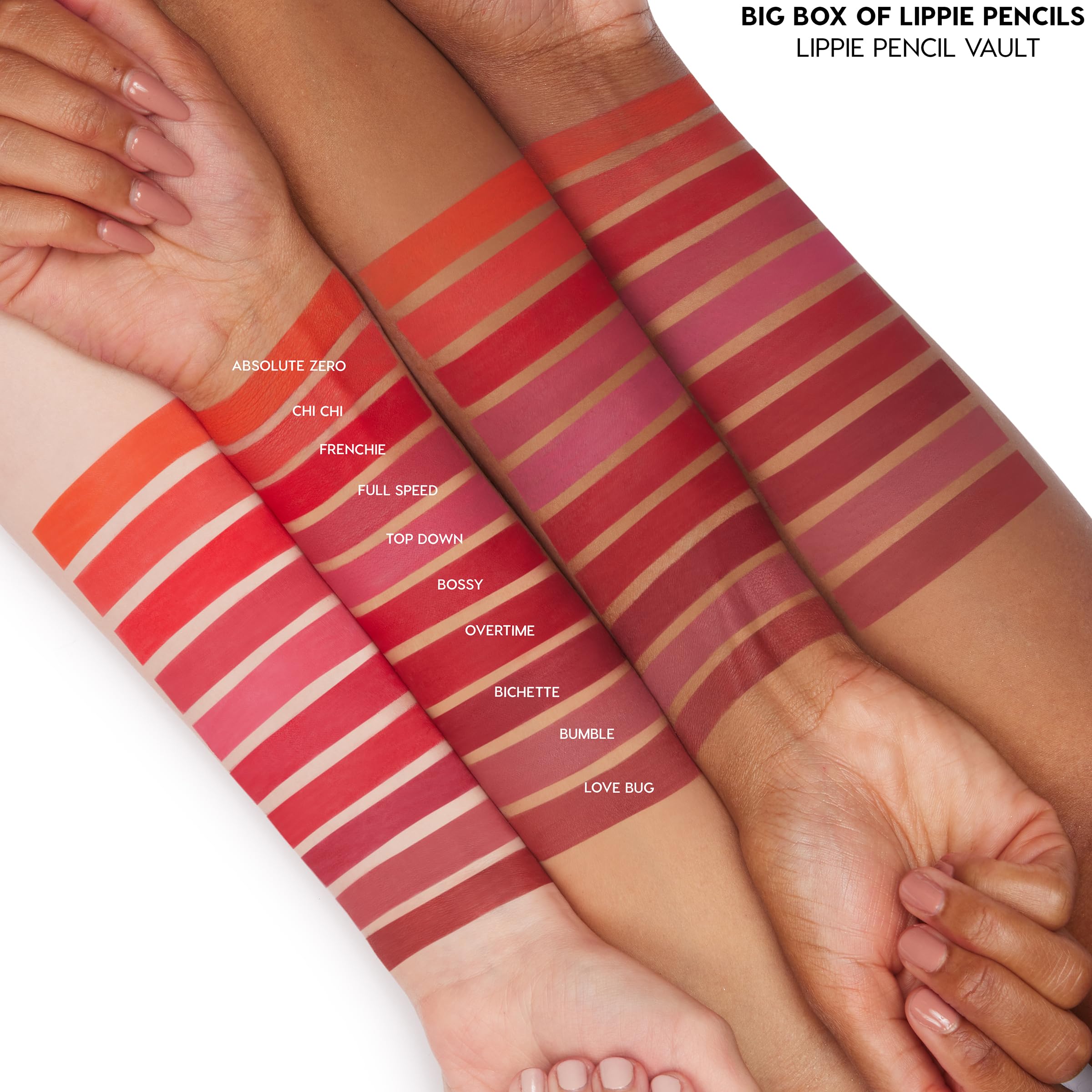 ColourPop Lippie Lip Pencil swatch shows creamy, high-pigment color.