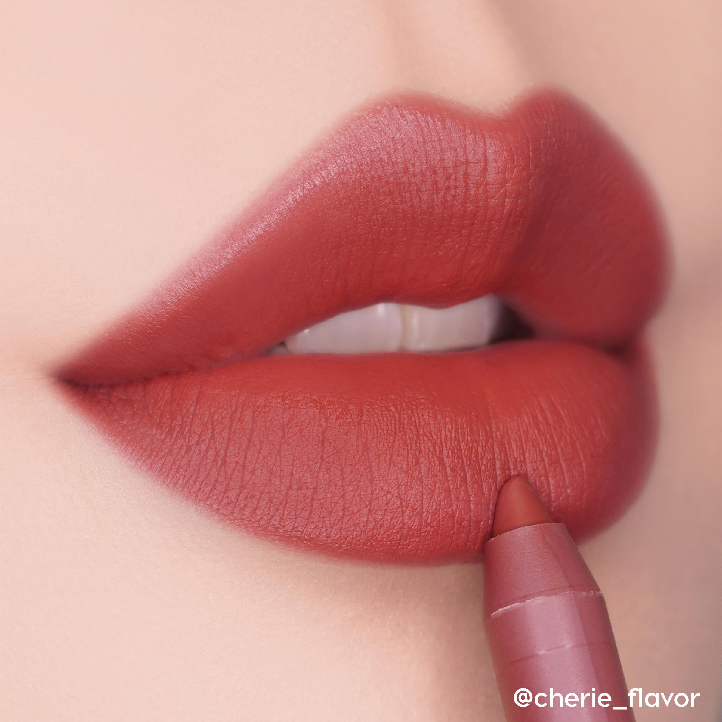 Closeup of ColourPop Lippie Lip Pencil tip for precise application detail.