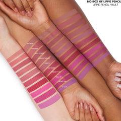 ColourPop Lippie Lip Pencil Oh Snap applied on lips for smooth wear.