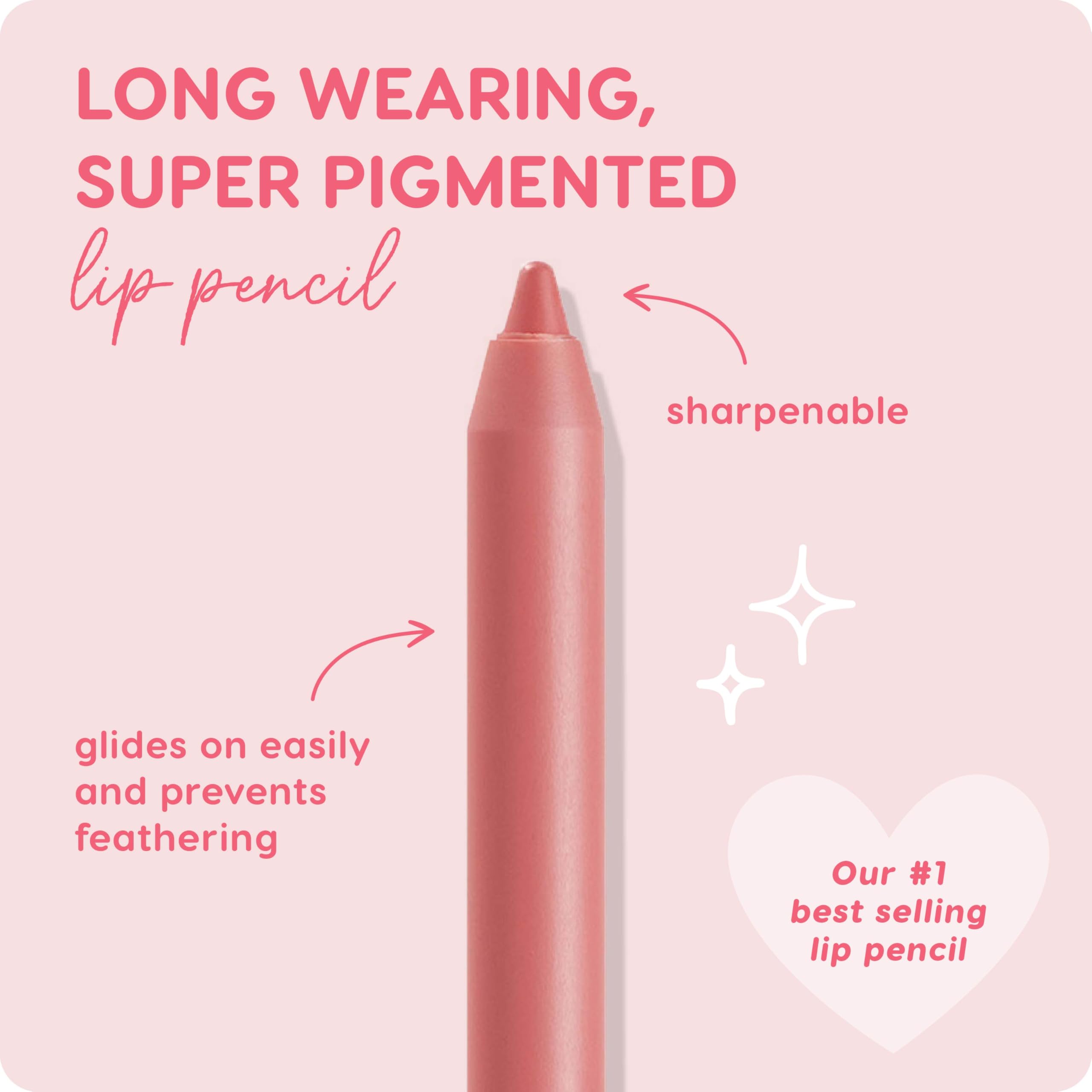 ColourPop Lippie Lip Pencil Oh Snap packaging highlights vegan, cruelty-free design.