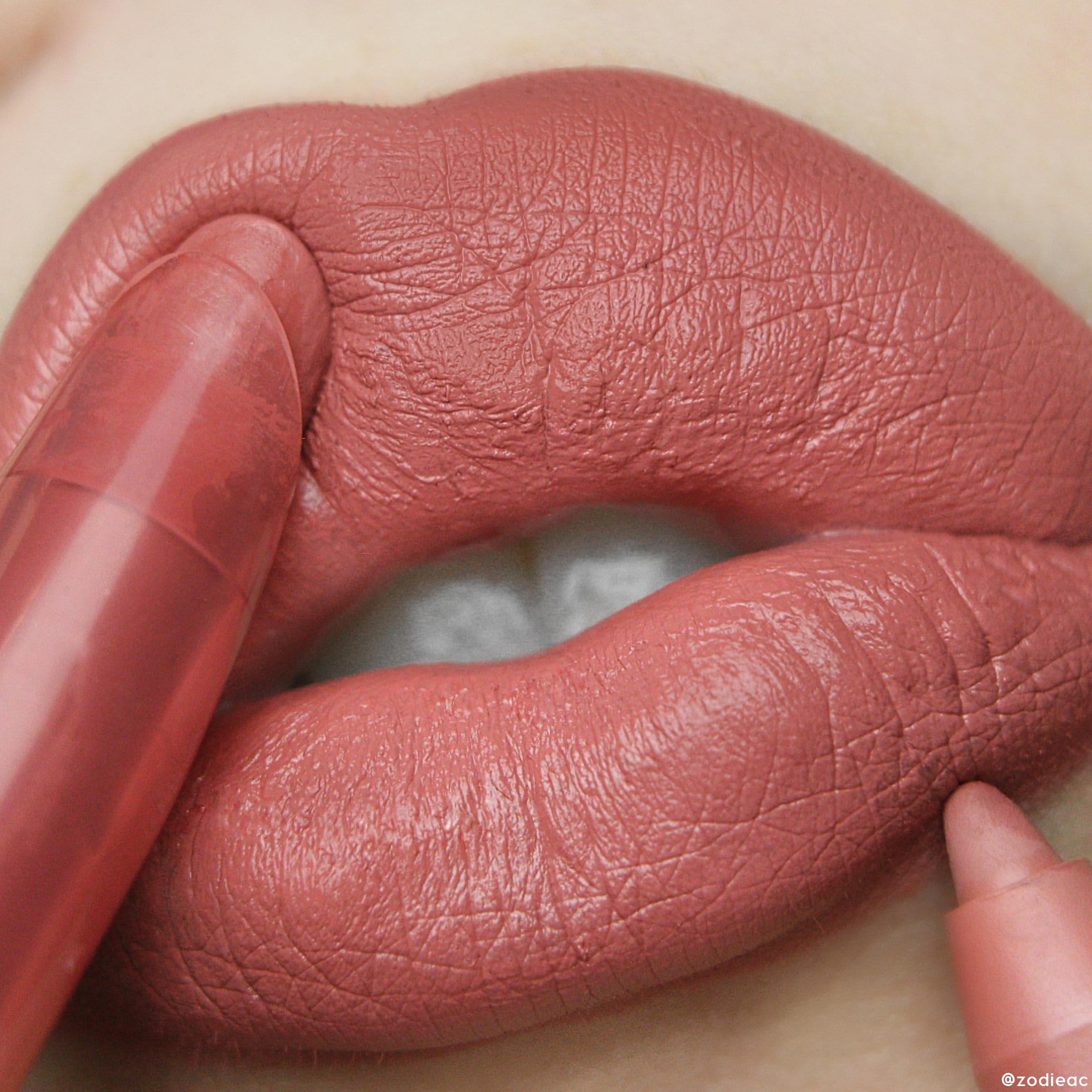 ColourPop Lippie Pencil Another Round swatch shows bold, long-lasting color.