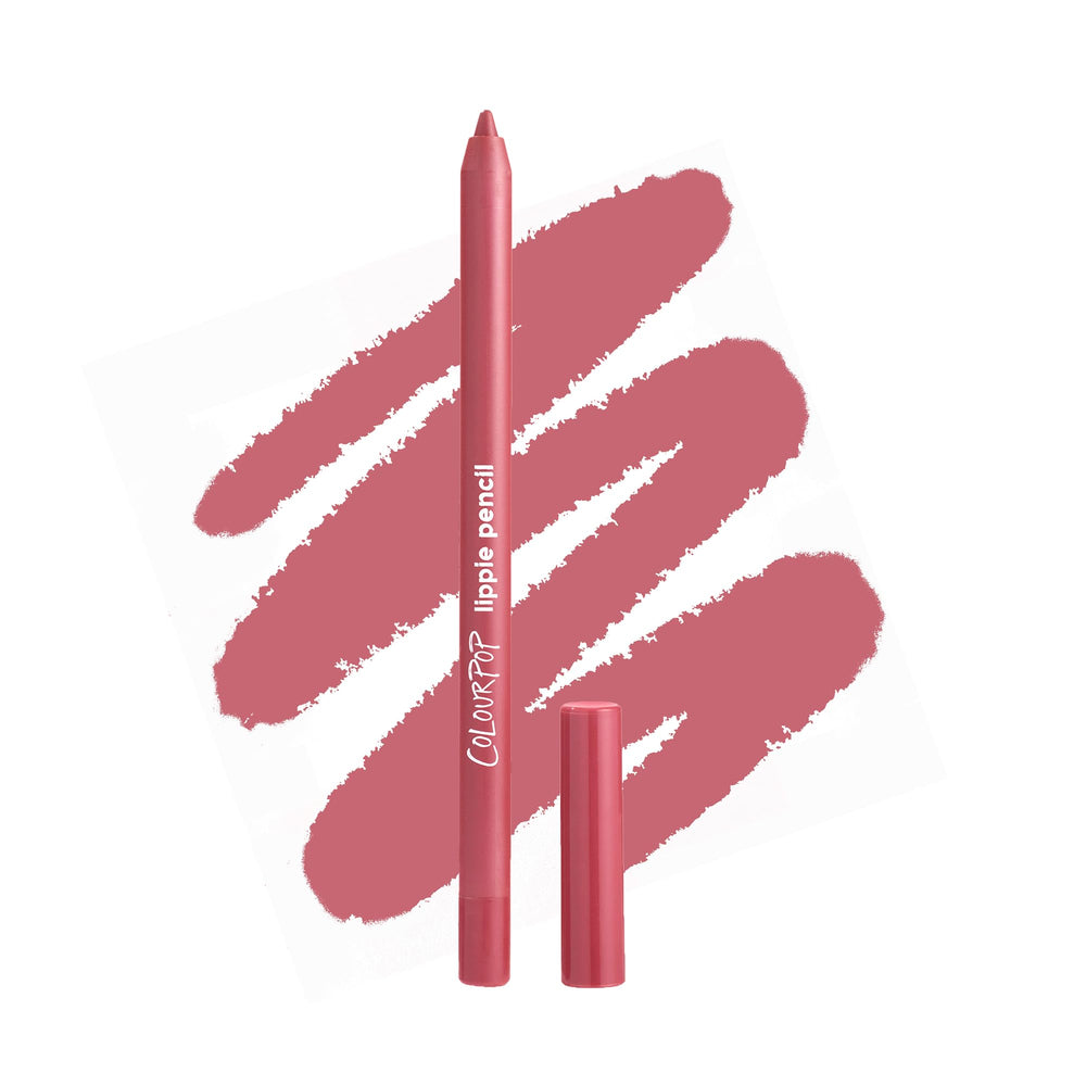 ColourPop Lippie Pencil closeup shows rich pigment for precise lip lining.