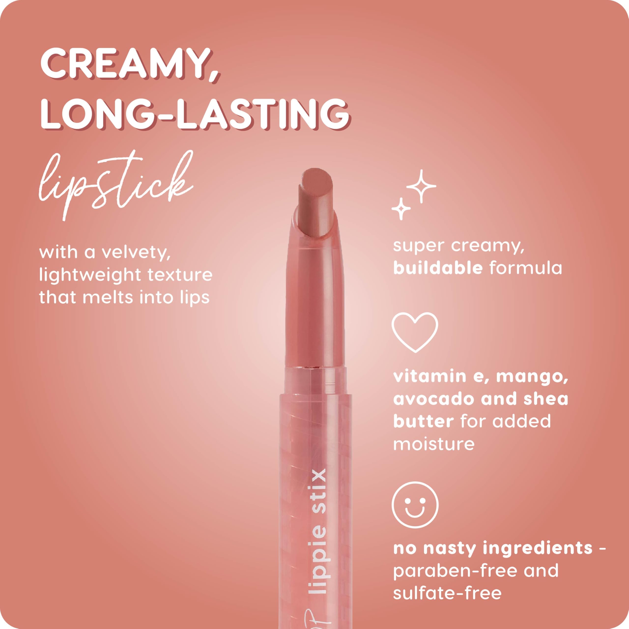 ColourPop Lippie Stix Oh Snap matte finish provides all-day wear.
