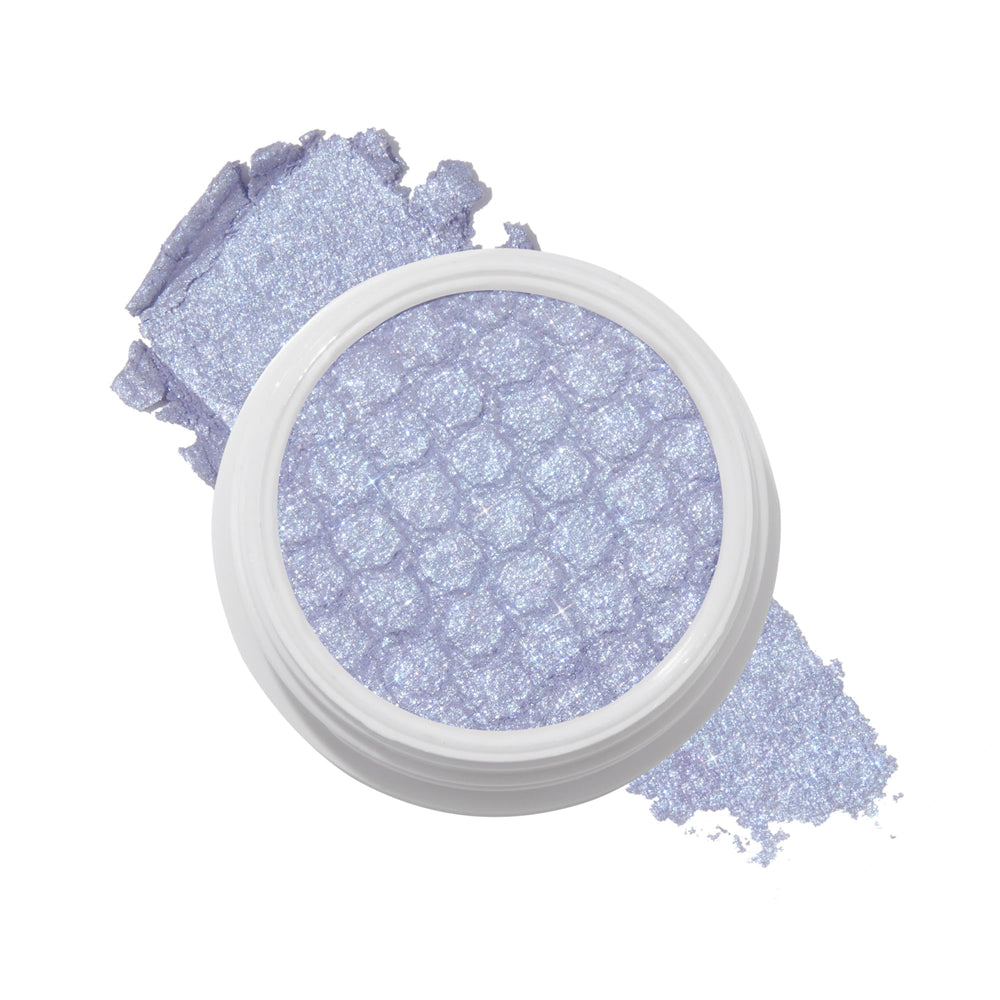 ColourPop Moon Daisy glitter shadow for vibrant blue looks with minimal fallout.
