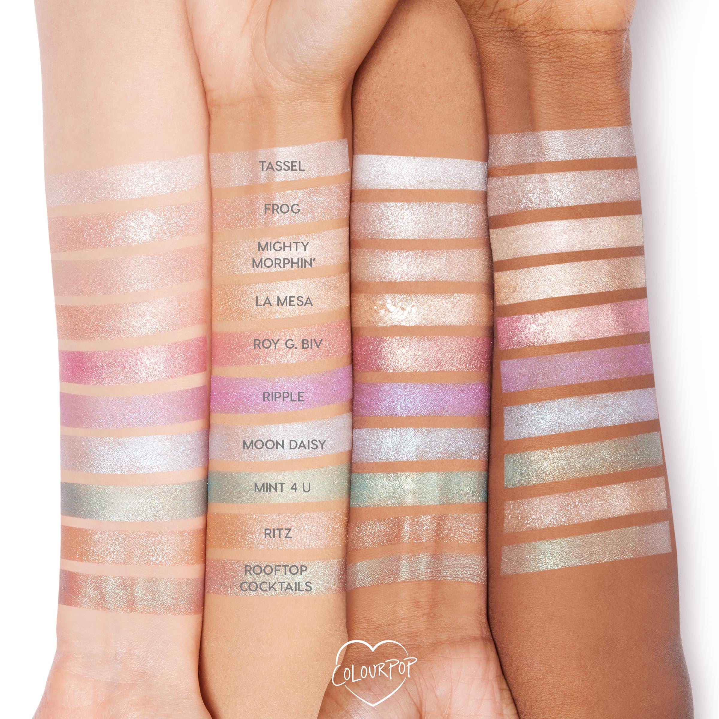 Diffused crease look with Moon Daisy creates a soft glow.