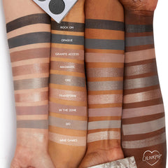 ColourPop Of Quartz matte and metallic finishes blend smoothly for easy looks.