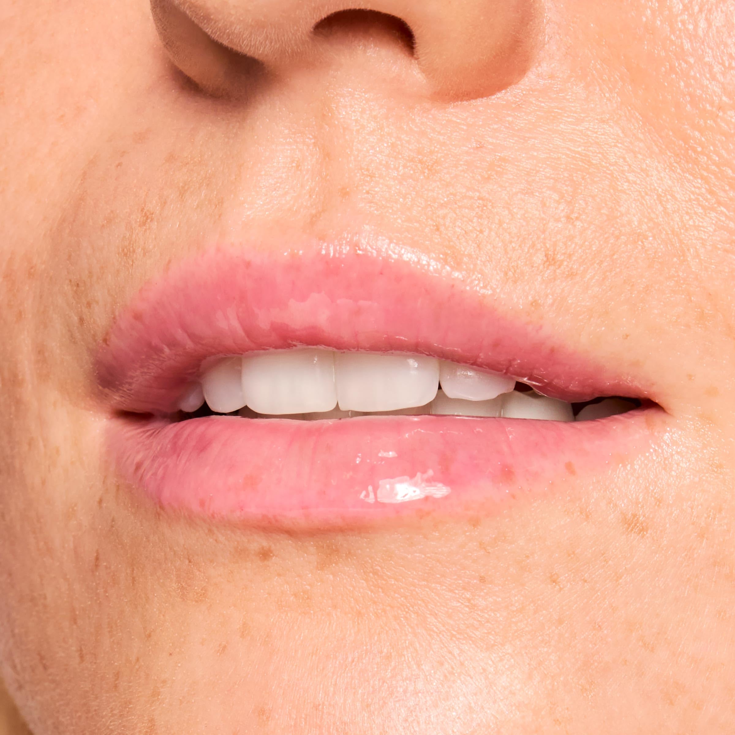 ColourPop peptides and shea butter nourish lips for smooth feel.