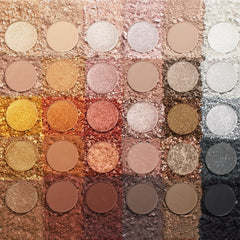 ColourPop Precious Metals Palette swatches reveal rich pigments for shimmering eye looks.