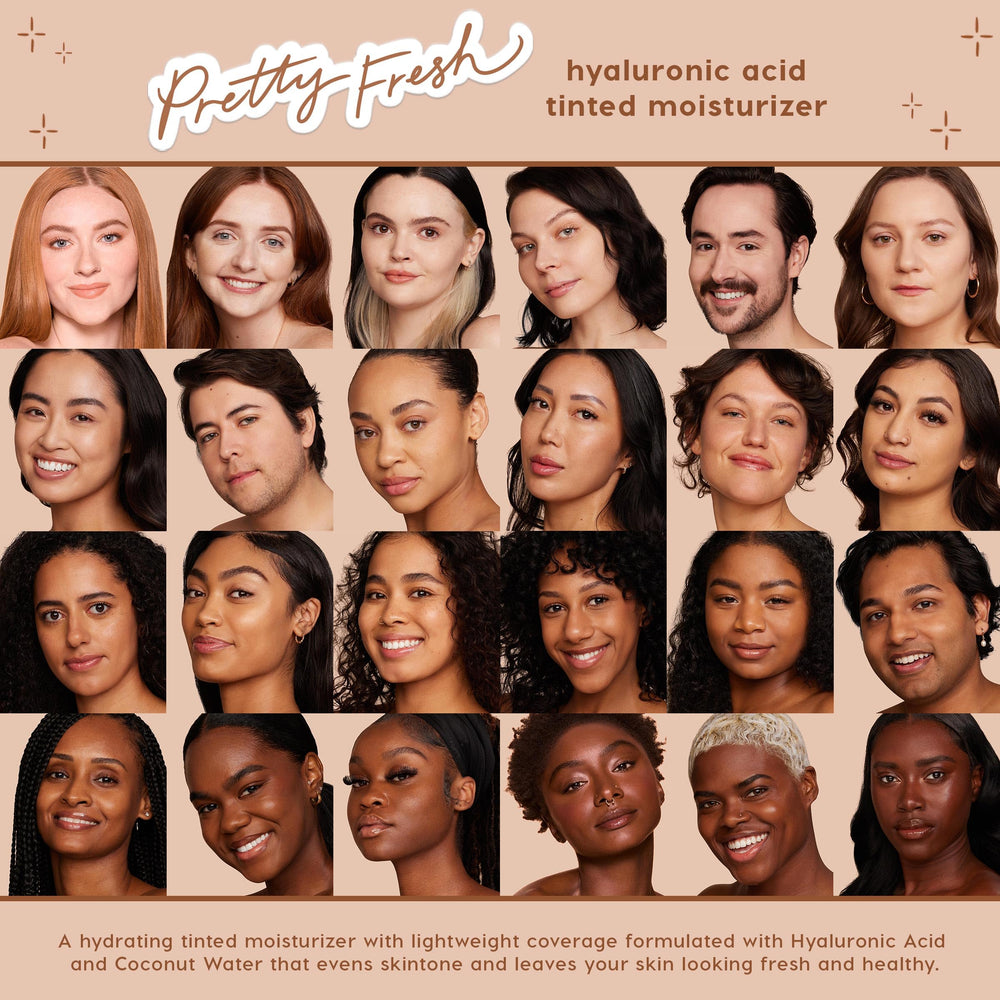 ColourPop Pretty Fresh hydration detail emphasizes hyaluronic acid and coconut water for comfort.