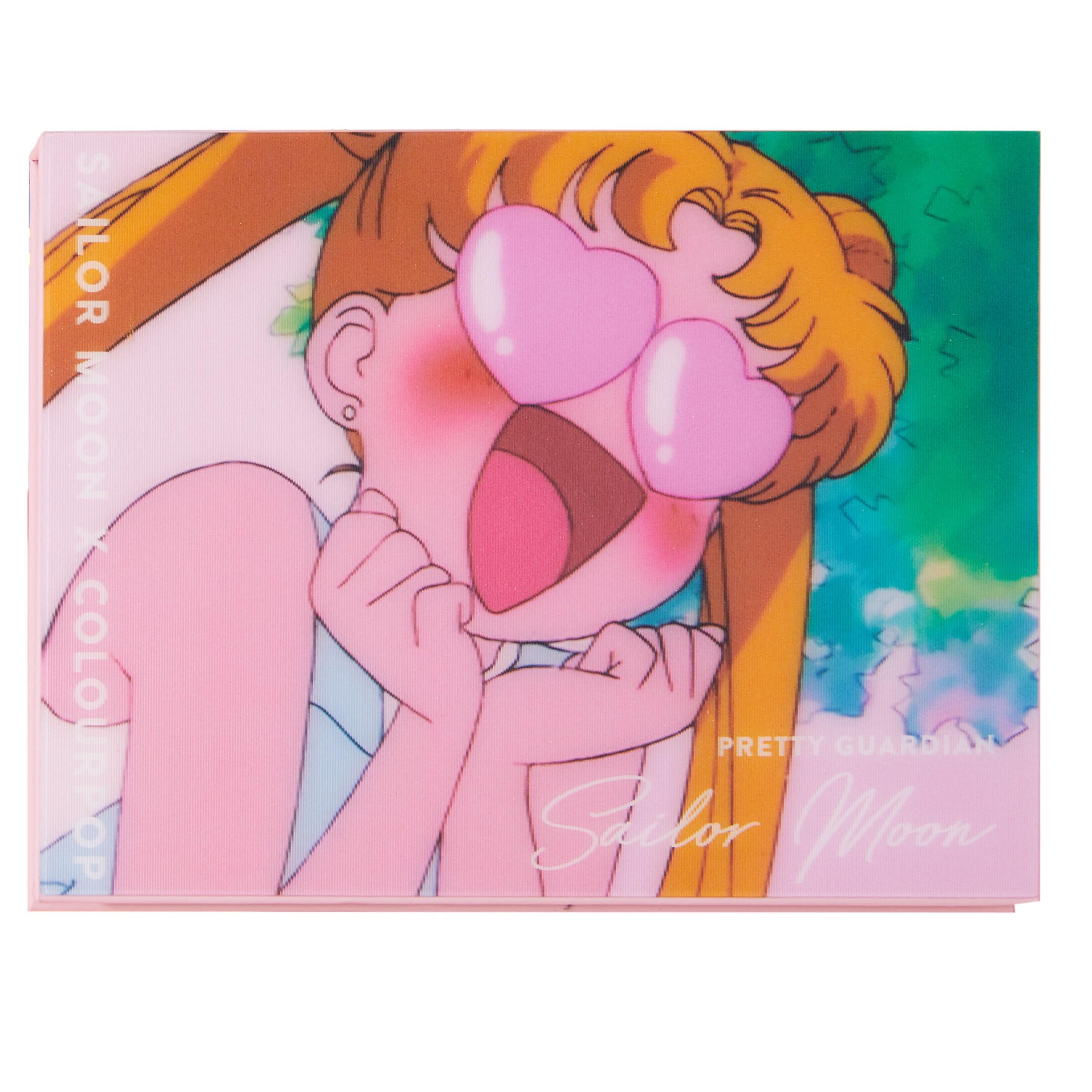 ColourPop Sailor Moon compact image closed for travel-ready use.