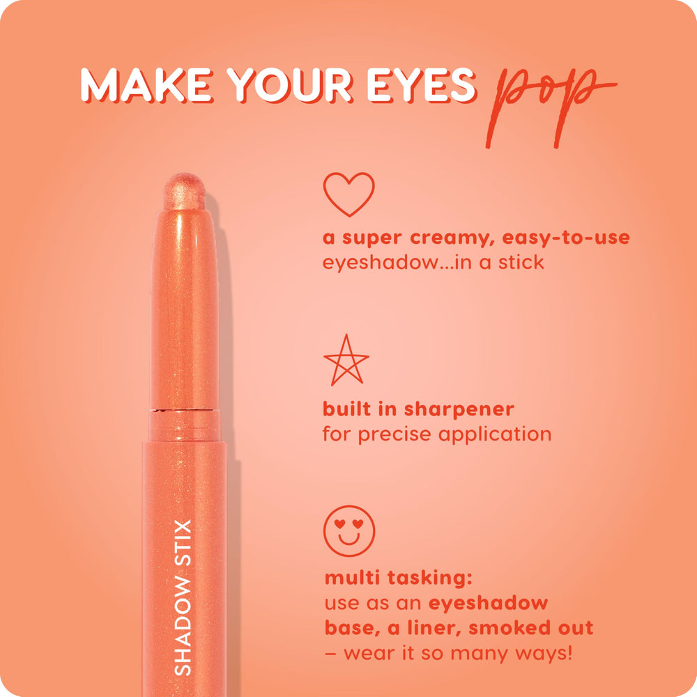ColourPop Shadow Stix creamy texture glides on smoothly for blendable color