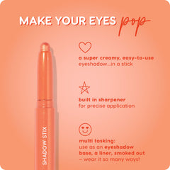 ColourPop Shadow Stix creamy texture glides on smoothly for blendable color