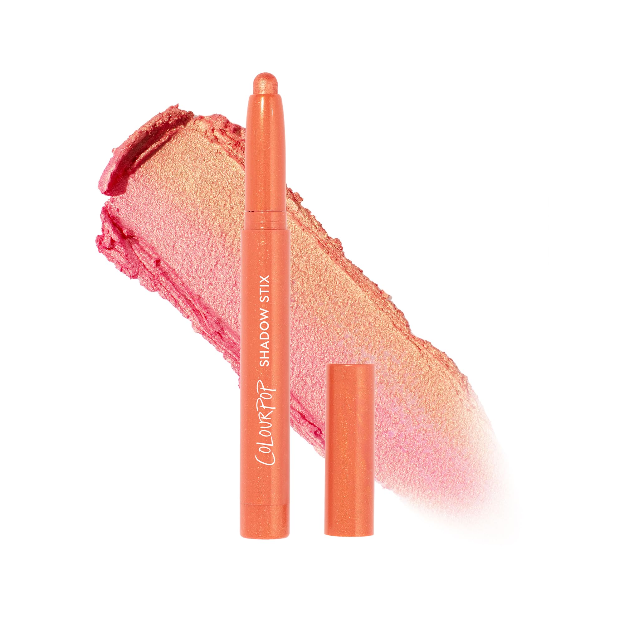ColourPop Shadow Stix Friday Feels swatch shows quick, buildable color for daily wear