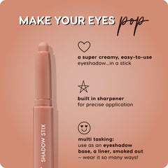 ColourPop Shadow Stix swatch reveals rich cream color.