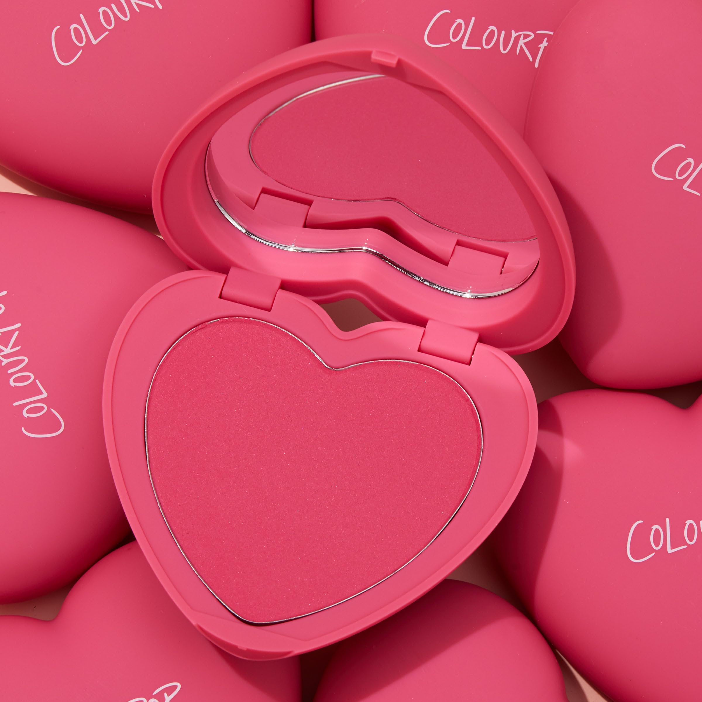 ColourPop Text Me compact with heart motif adds cute, portable beauty.