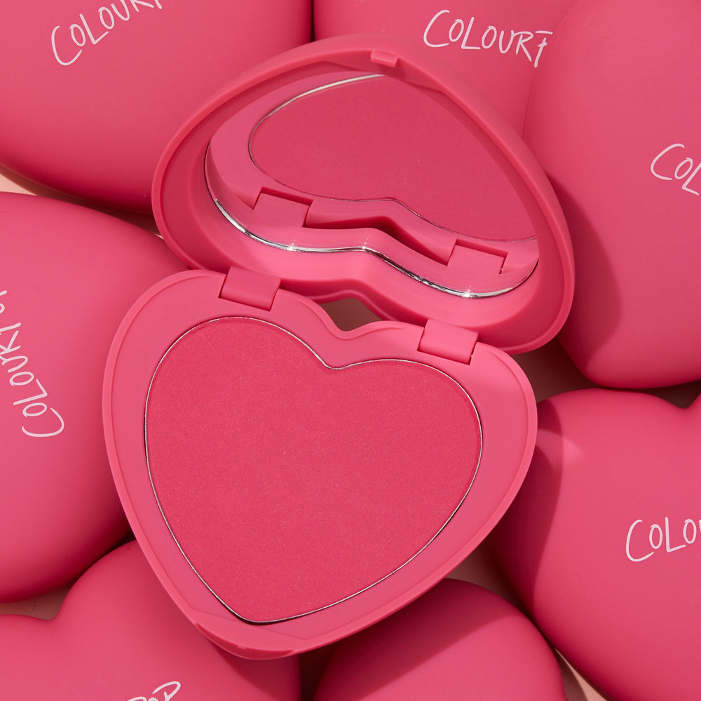 ColourPop Text Me compact with heart motif adds cute, portable beauty.
