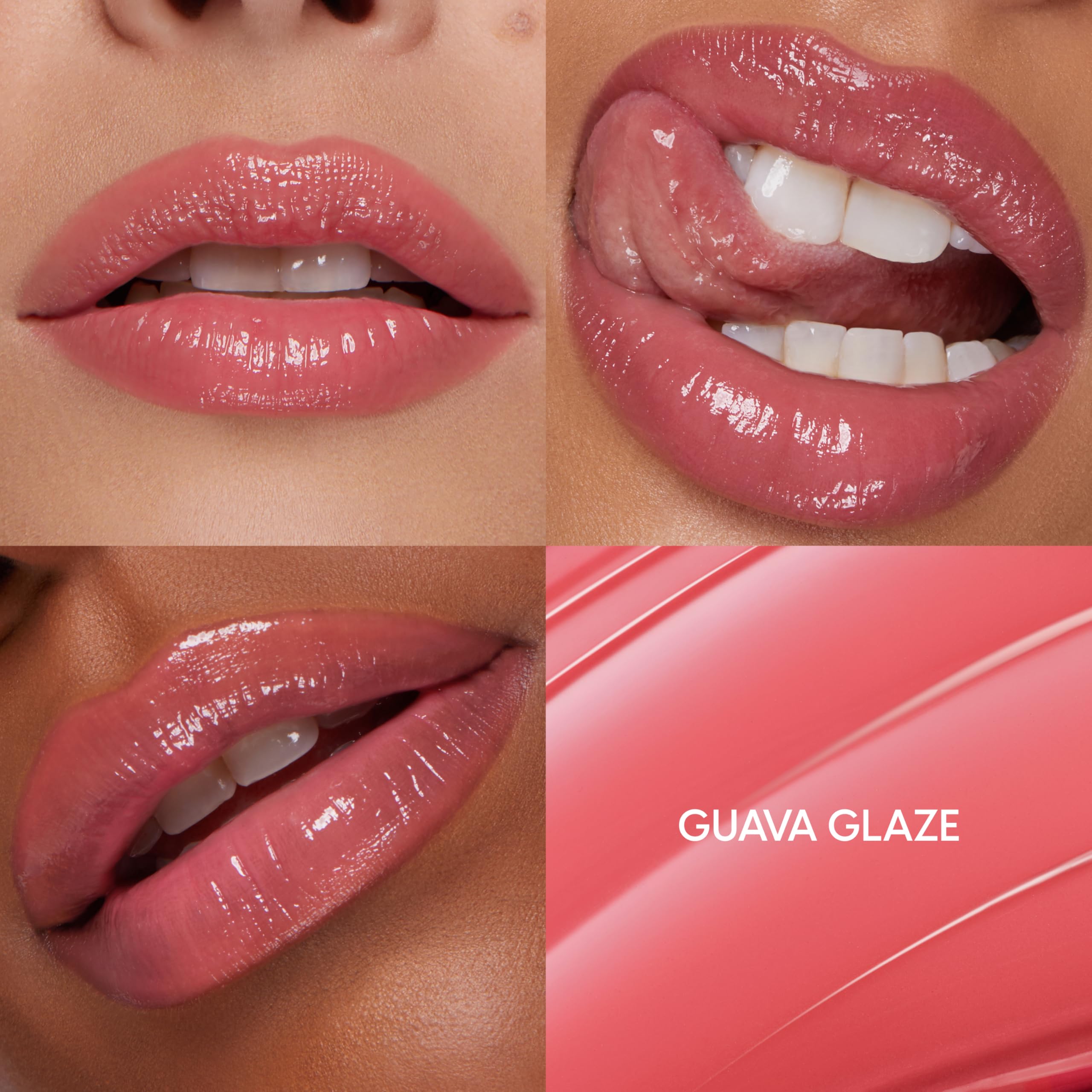 Packaging highlights cruelty-free and peptide-enriched lip care.