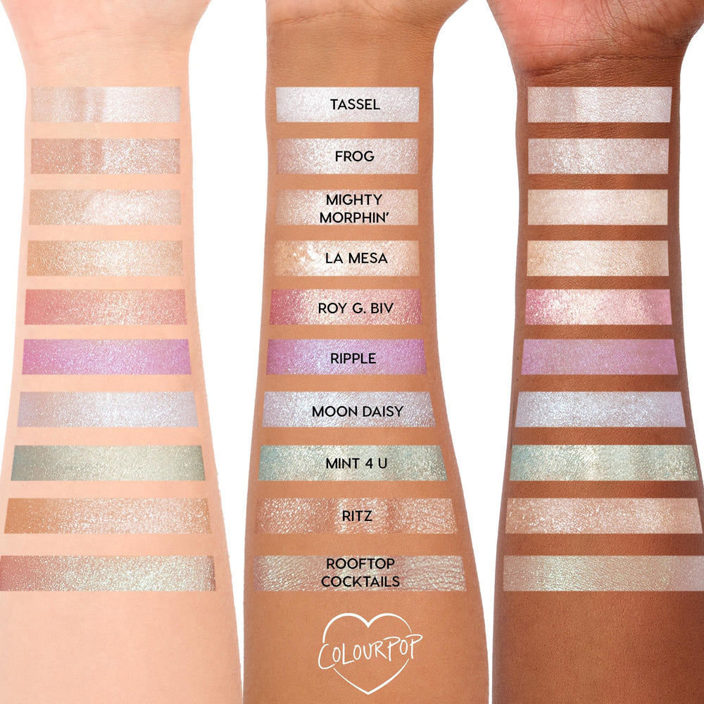 Fine brush line along crease with ColourPop Super Shock Shadow for precision.