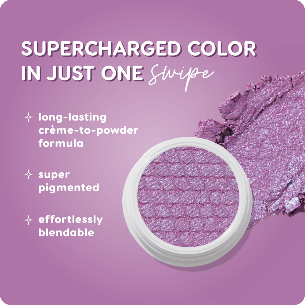 Close-up of glitter particles in ColourPop Ripple for multidimensional sparkle.