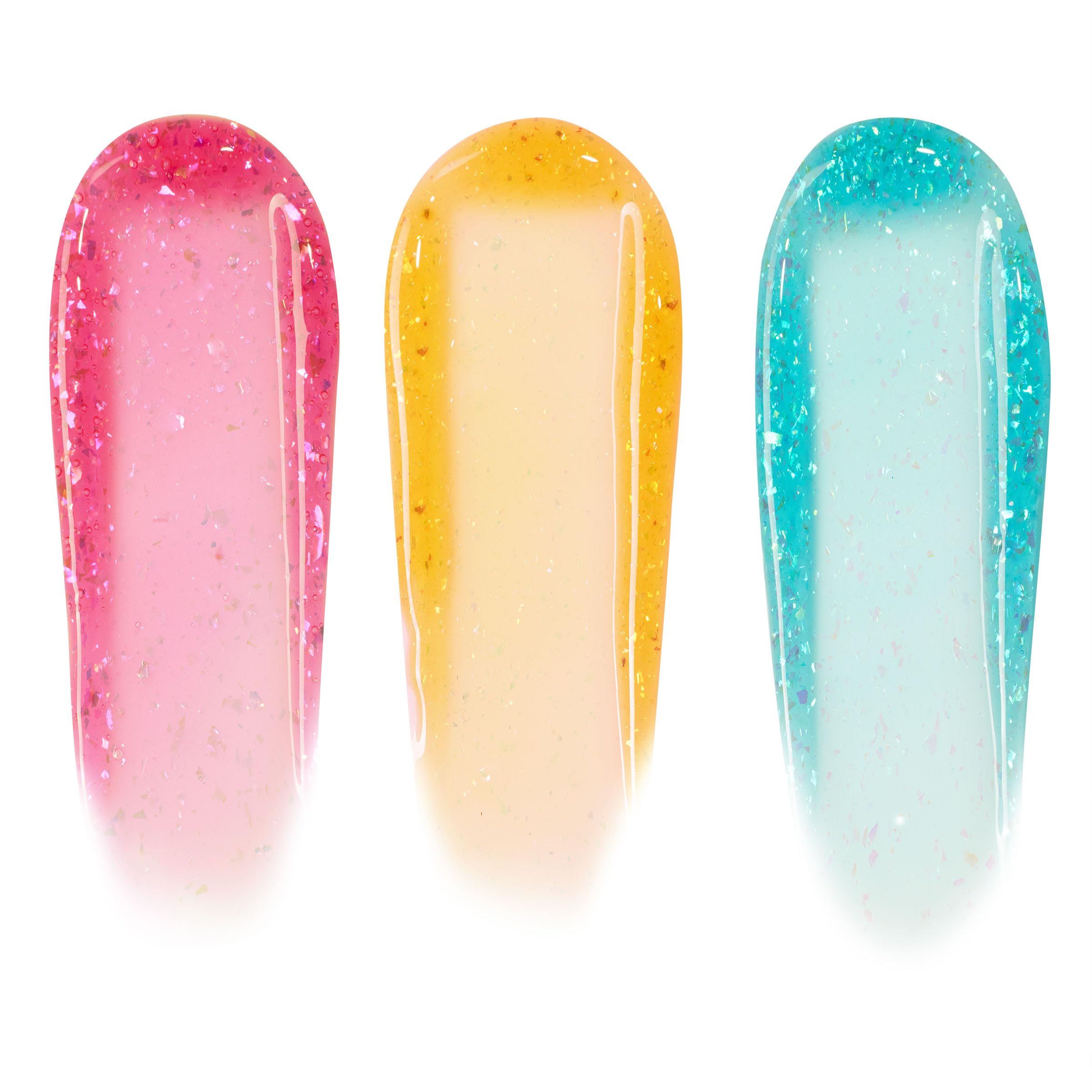 ColourPop Talk to Me gloss trio brush applicator for even cushiony layer.