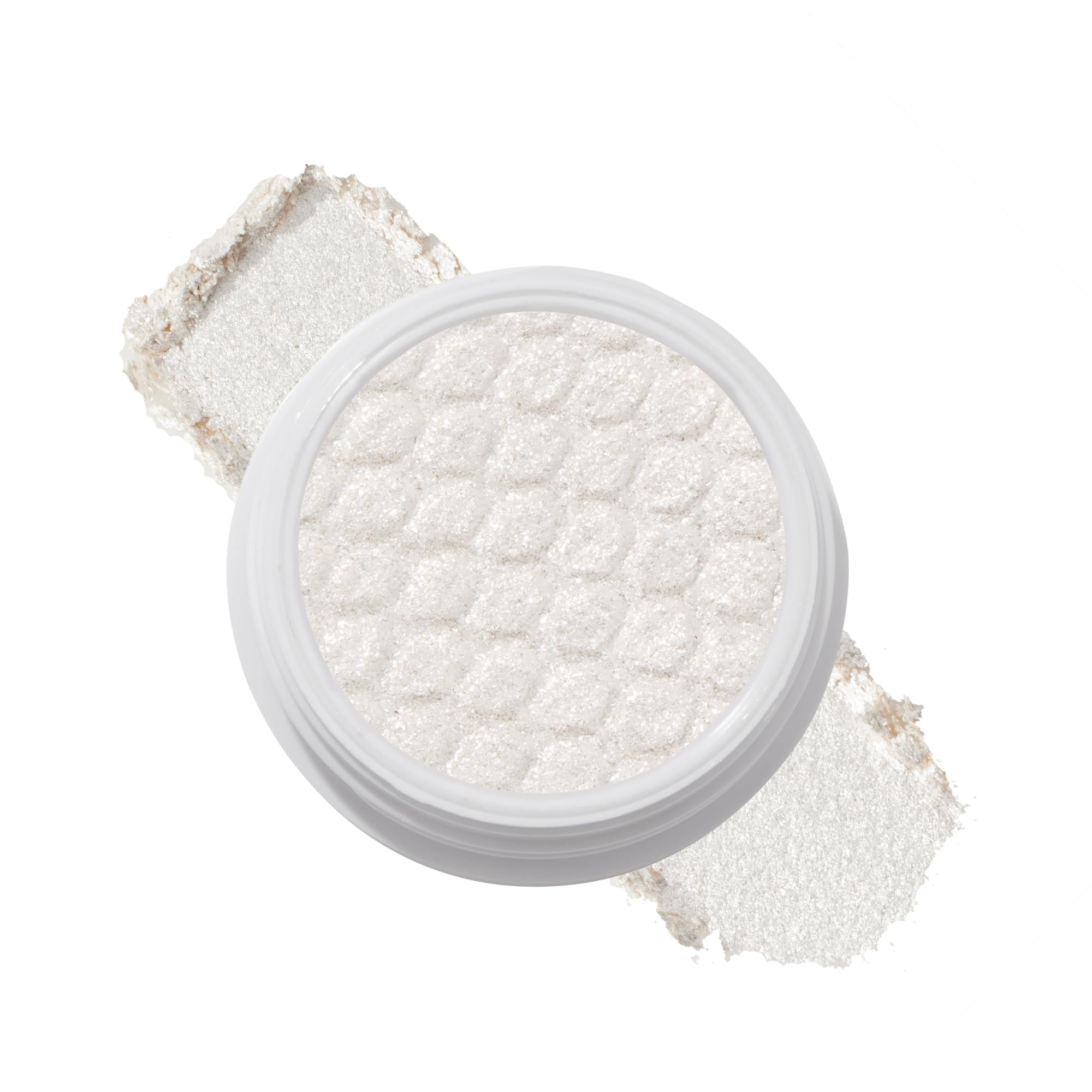 ColourPop Tassel icy white eyeshadow glitter adds bold shine for statement lids