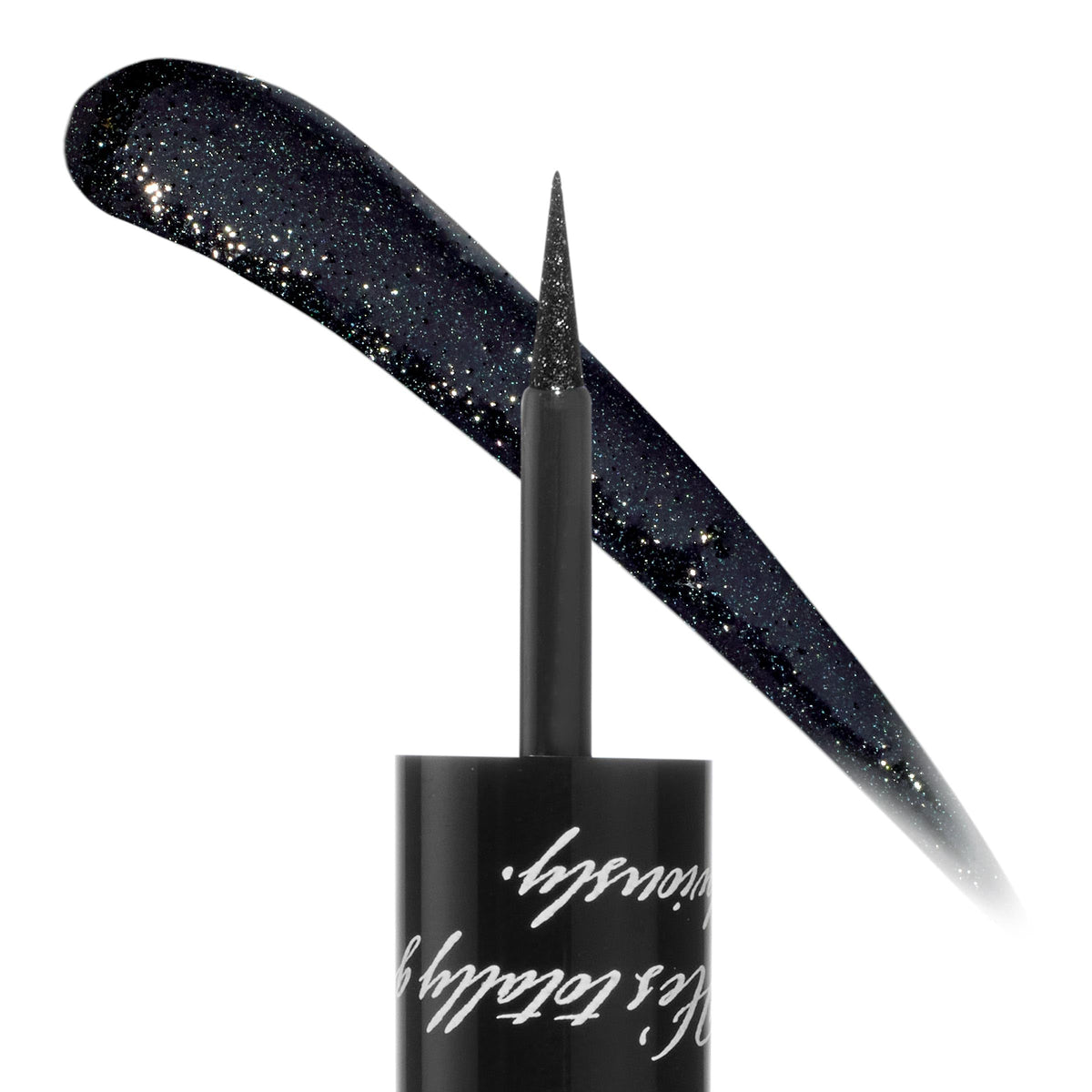 ColourPop Twilight Graphix Ink Liner Coven bottle and cap, bold color ready for precise lines.