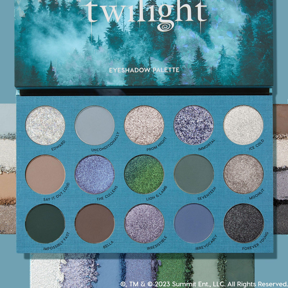 ColourPop Twilight Immortal metallic silvery-blue adds futuristic shine