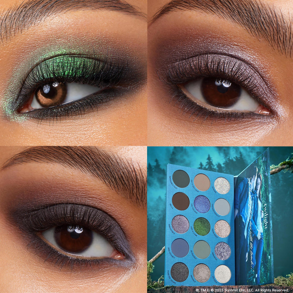 ColourPop Twilight Prom Night metallic champagne-silver for luminous lids
