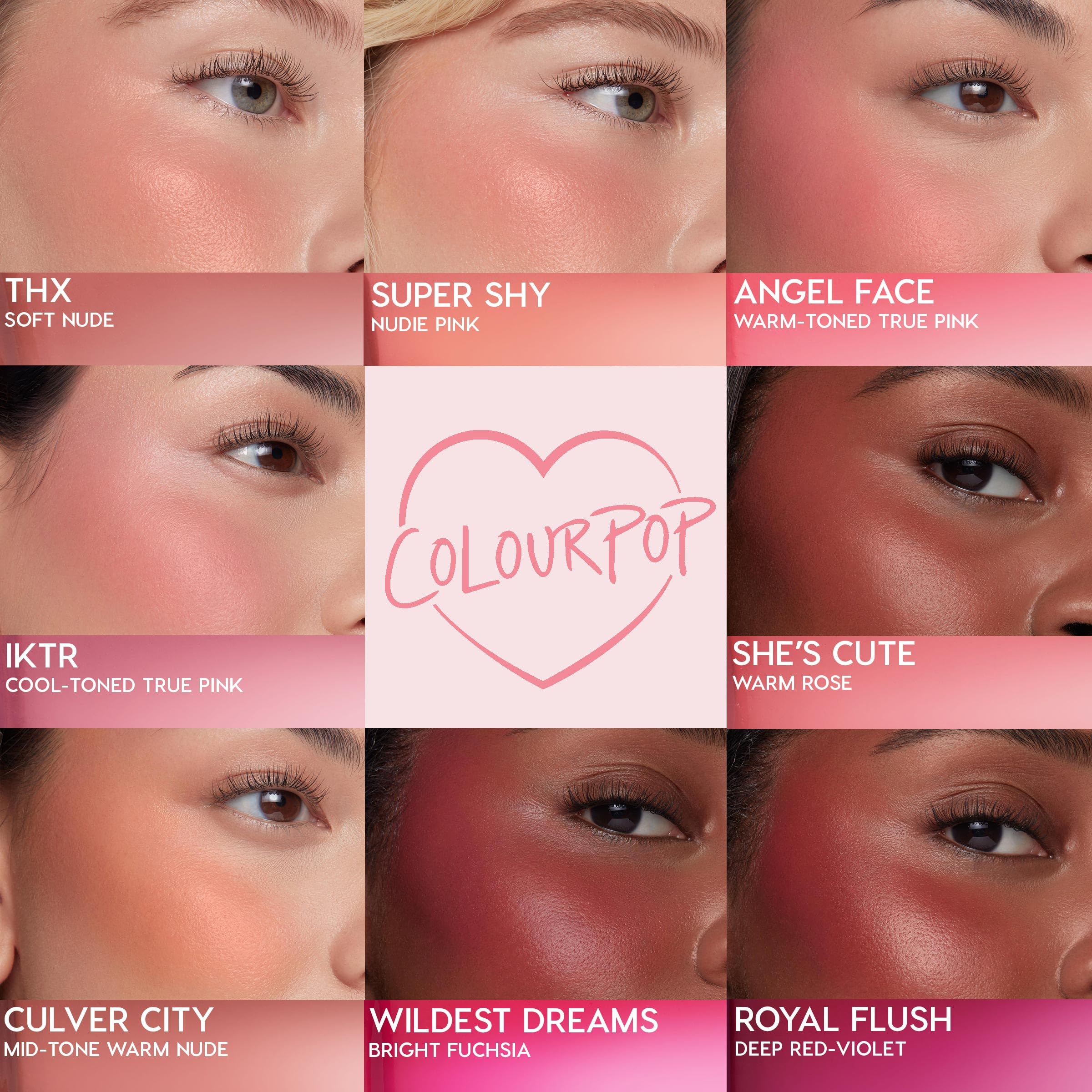 Graphic highlight of hyaluronic acid in ColourPop Weightless Liquid Blush for hydration.