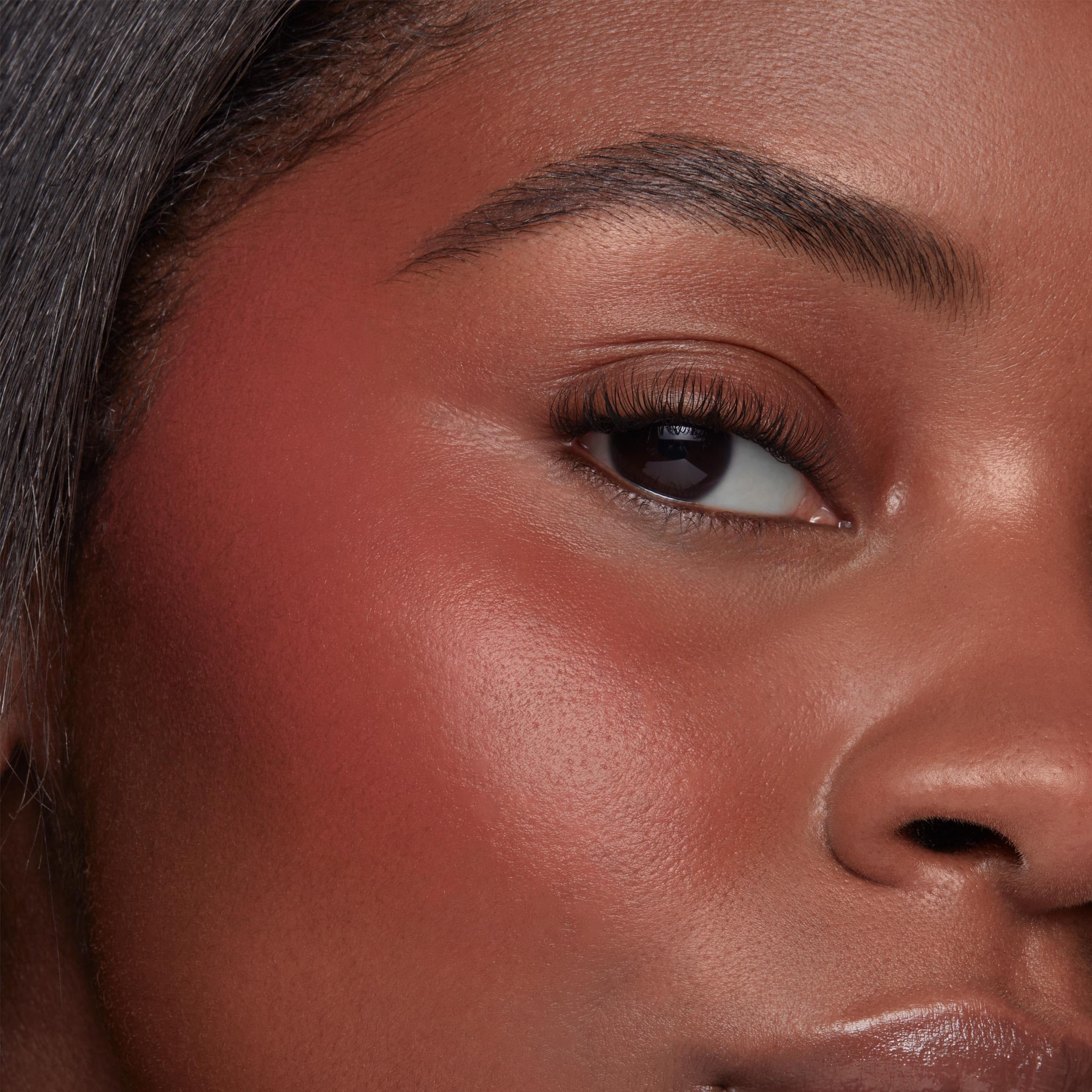 ColourPop Weightless Liquid Blush swatches on skin show dewy finish.